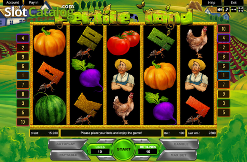 Скрин2. Veggie Farm слот