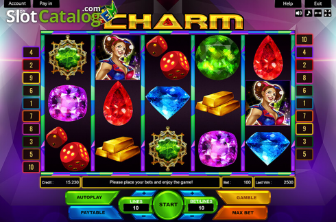 Скрин2. Gem Charm слот