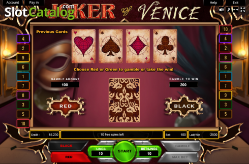 Скрин4. Joker of Venice слот