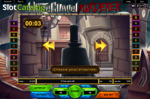 Скрин5. Whitechapel Murderer слот