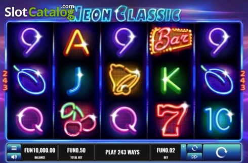 Скрин2. Neon Classic слот