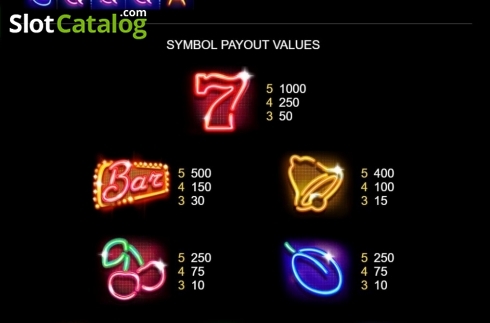 Скрин7. Neon Classic слот