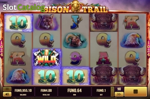 Скрин4. Bison Trail слот