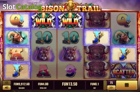 Скрин6. Bison Trail слот