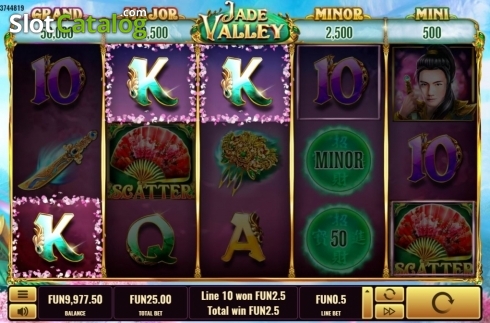 Скрин4. Jade Valley слот