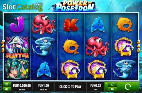 Скрин2. Power Of Poseidon слот