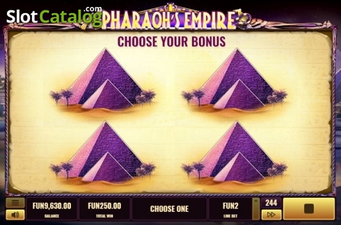 Скрин5. Pharaoh's Empire (Platipus) слот
