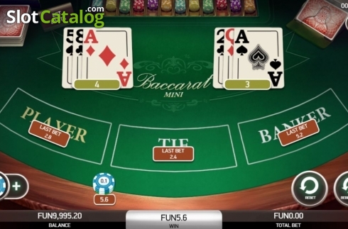 Скрин3. Baccarat Mini (Platipus) слот