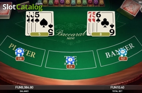 Скрин4. Baccarat Mini (Platipus) слот