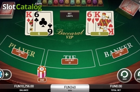 Скрин3. Baccarat VIP (Platipus) слот