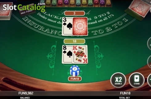 Скрин3. Blackjack (Platipus) слот