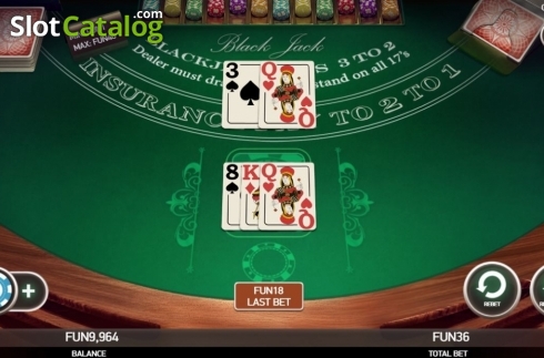 Скрин4. Blackjack (Platipus) слот