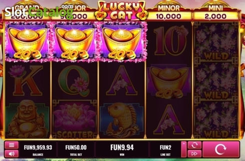 Скрин4. Lucky Cat (Platipus) слот