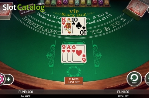 Скрин7. Blackjack VIP (Platipus) слот