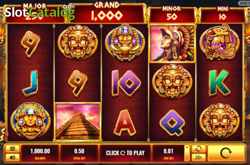 Скрин3. Aztec Coins слот