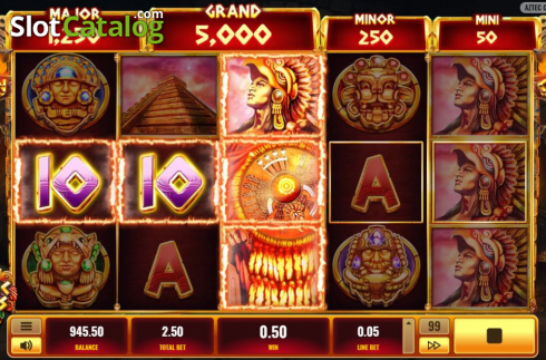 Скрин4. Aztec Coins слот
