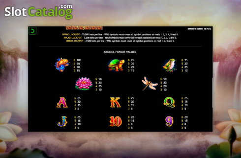 Скрин9. Dragon's Element слот