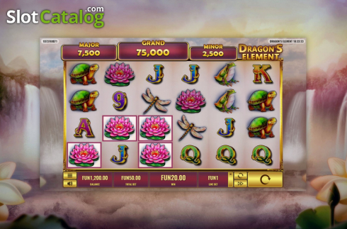 Скрин4. Dragon's Element слот