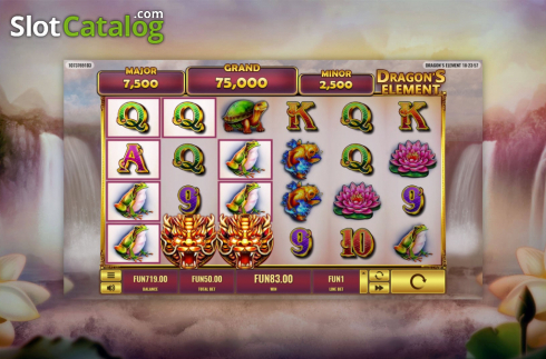 Скрин6. Dragon's Element слот