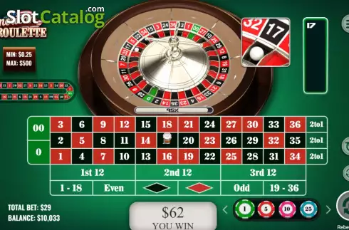 Скрин3. American Roulette (Platipus) слот
