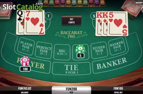 Скрин5. Baccarat Pro слот