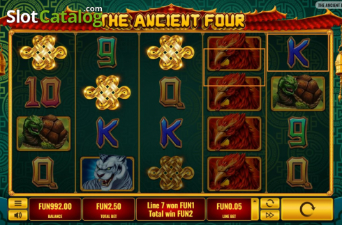 Скрин3. The Ancient Four слот