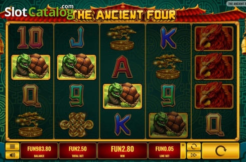 Скрин4. The Ancient Four слот
