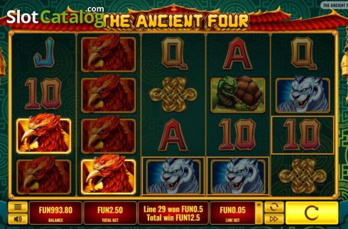 Скрин5. The Ancient Four слот