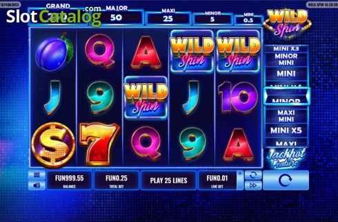 Скрин2. Wild Spin слот