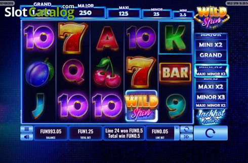 Скрин4. Wild Spin слот