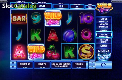 Скрин5. Wild Spin слот