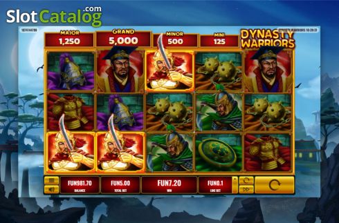 Скрин3. Dynasty Warriors слот