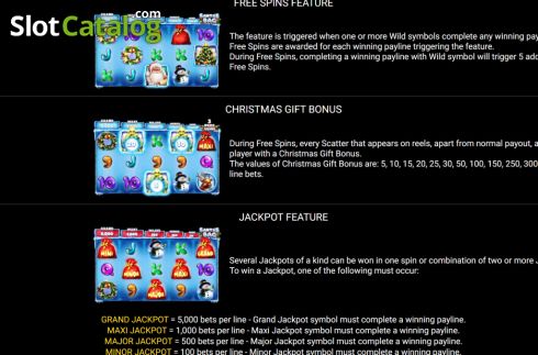 Скрин7. Santa's Bag слот
