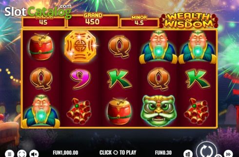 Скрин2. Wealth of Wisdom слот