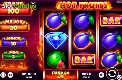 Скрин4. Hot Fruits (Platipus) слот
