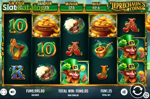 Скрин3. Leprechaun's Coins слот