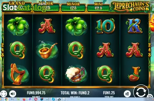 Скрин4. Leprechaun's Coins слот
