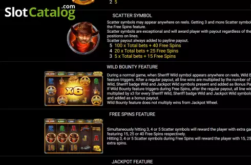 Скрин6. Wild Justice слот