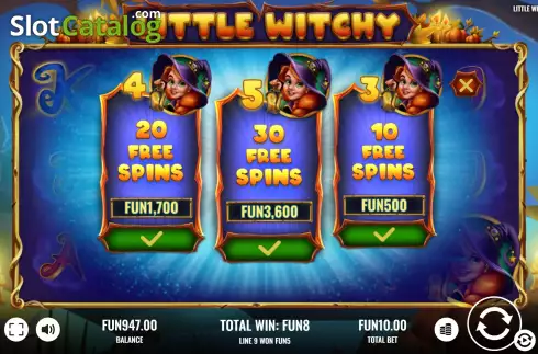 Скрин5. Little Witchy слот