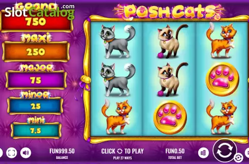 Скрин2. Posh Cats слот