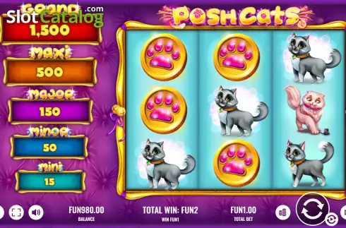 Скрин4. Posh Cats слот