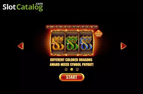 Скрин2. 9 Dragon Kings слот