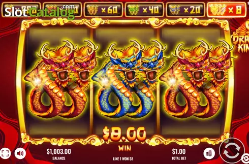Скрин4. 9 Dragon Kings слот