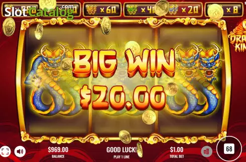 Скрин6. 9 Dragon Kings слот