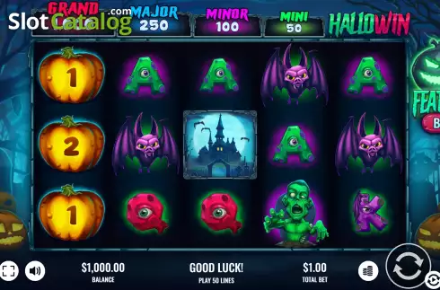 Скрин2. Hallowin (Platipus) слот