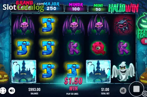 Скрин3. Hallowin (Platipus) слот