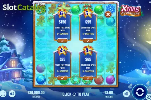 Скрин4. Xmas Avalanche слот