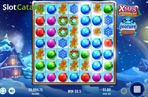 Скрин5. Xmas Avalanche слот