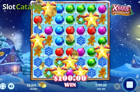 Скрин6. Xmas Avalanche слот