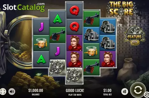 Скрин3. The Big Score слот